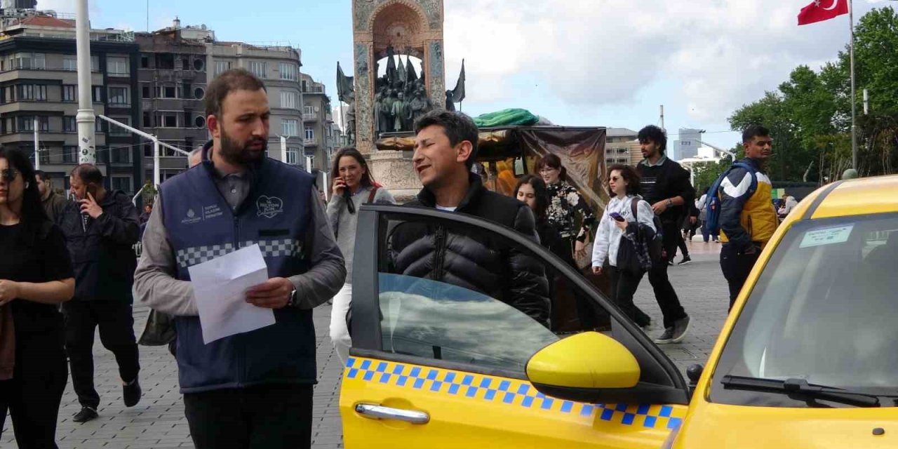 Taksilere Araç İçi Kamera Denetimi: 6 Araç Trafikten Men Edildi