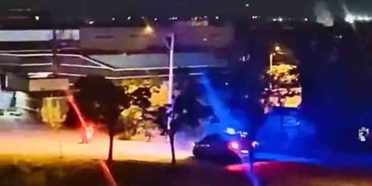 Bursa’da Polis İle Motosiklet Kovalamacası Kamerada