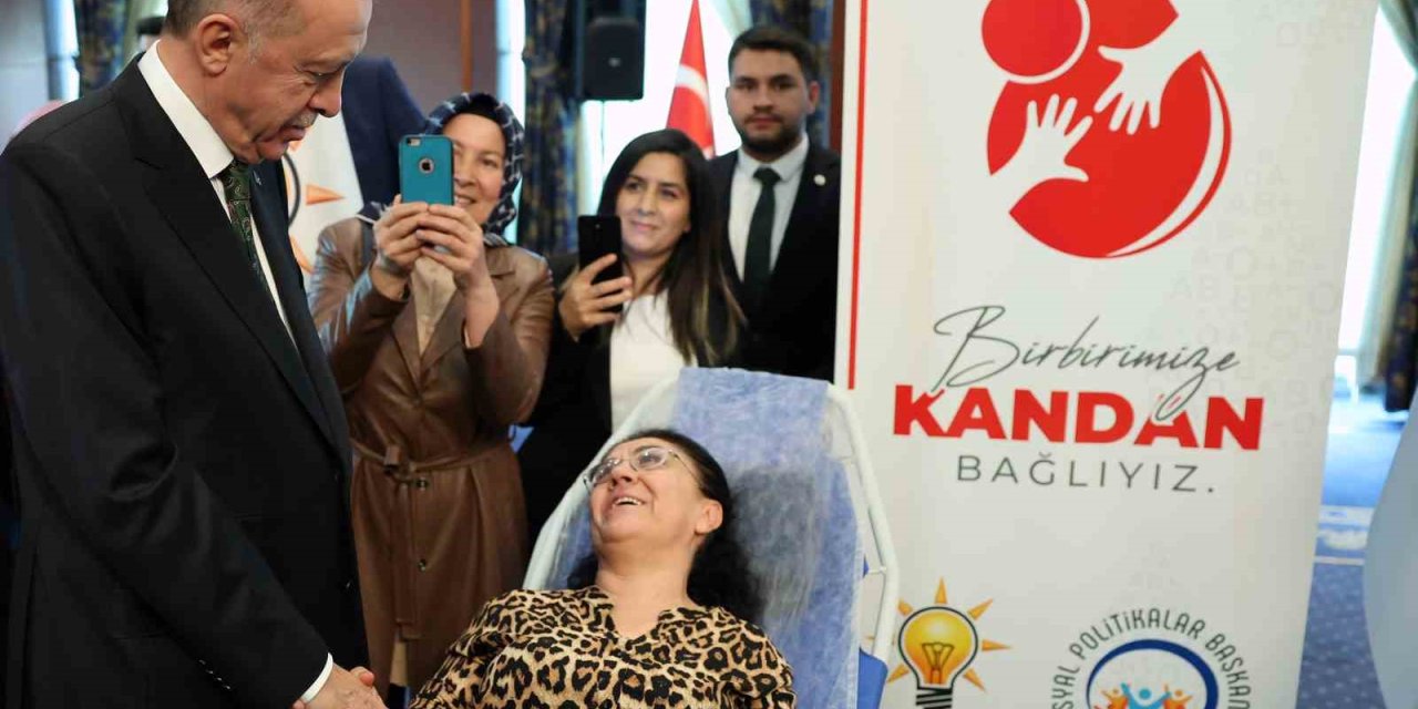 Cumhurbaşkanı Erdoğan "Kan Ver Hayat Ver" Programına Katıldı
