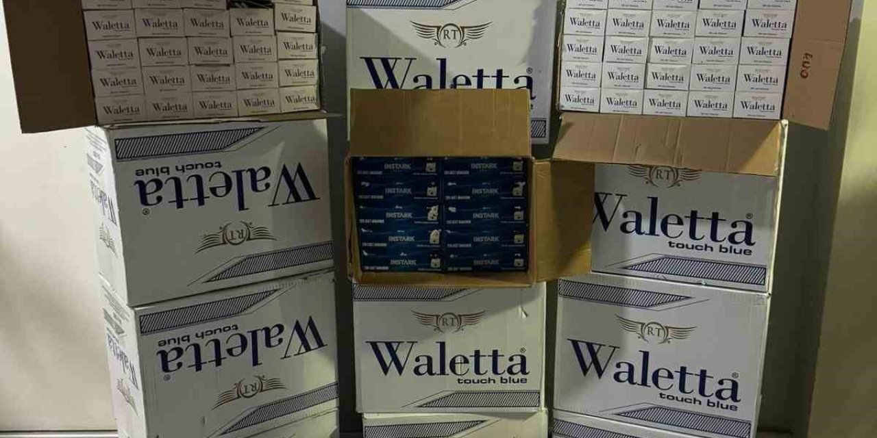 Yalova’da 118 Bin Adet Dolu Makaron Yakalandı