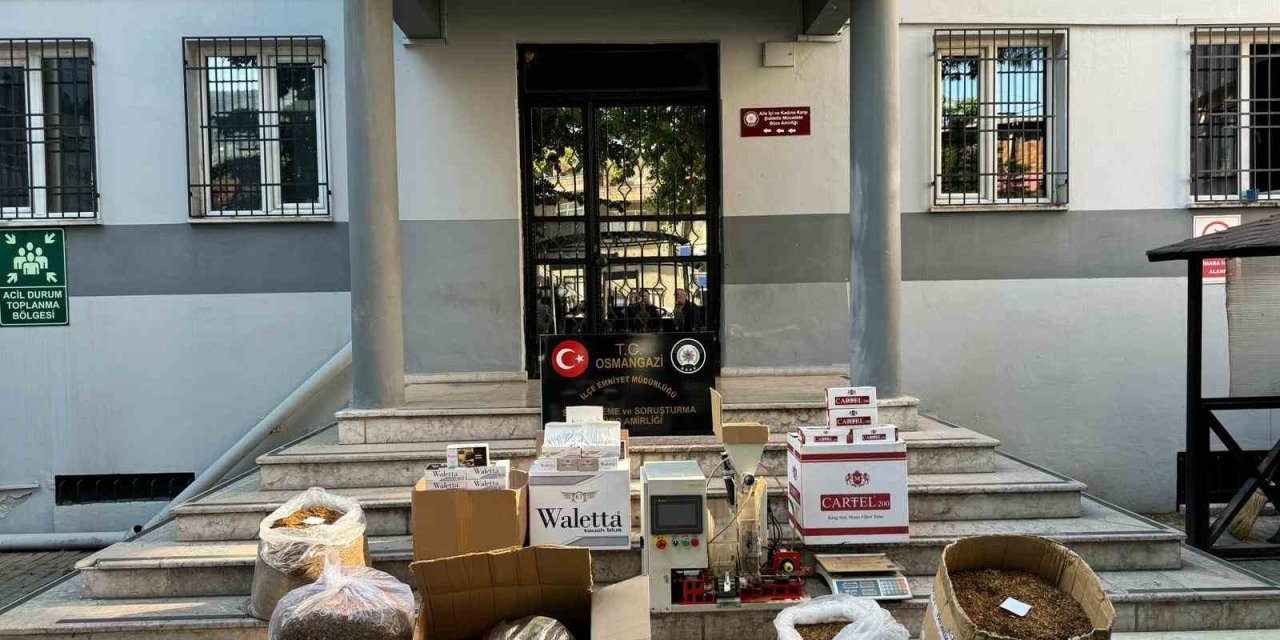 Bursa’da 11 Bin Dal Dolu Makaron Ele Geçirildi