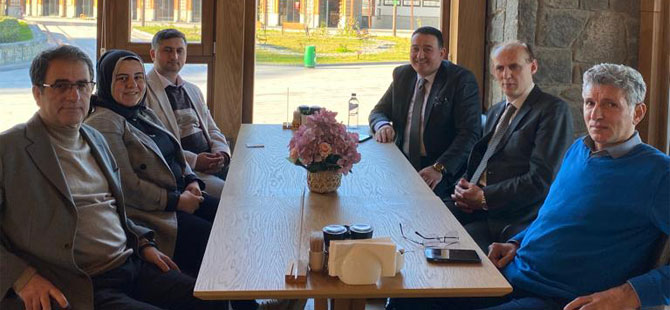 Altılı Masanın Rize İl Başkanları Bir Araya Geldi