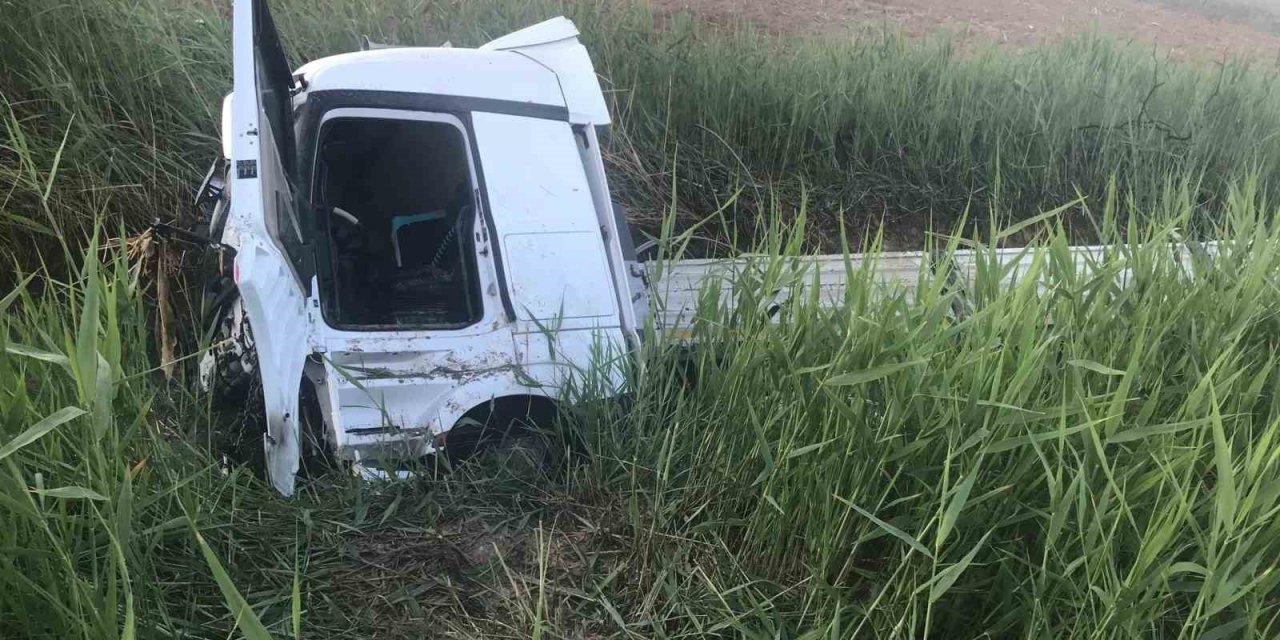 Konya’da Tır Kanala Uçtu: 1 Ölü, 1 Yaralı