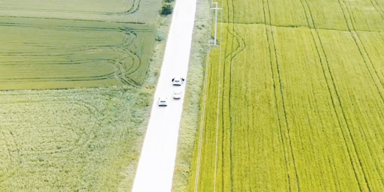Nefes Kesen Kovalamaca Havadan Ve Karadan Görüntülendi