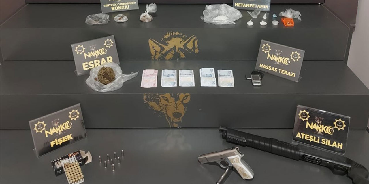 Rize’de uyuşturucu operasyonu 1 tutuklama
