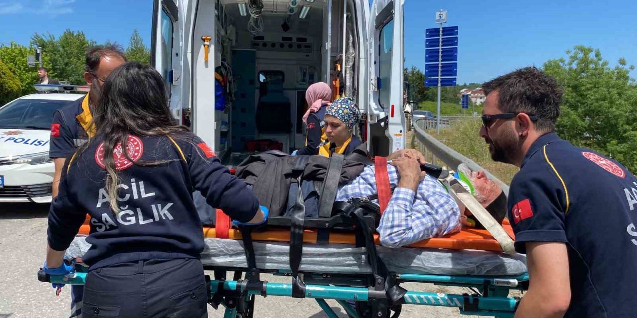 Tüp Yüklü Kamyon Hafif Ticari Araç İle Çarpıştı: 1’i Ağır 5 Yaralı