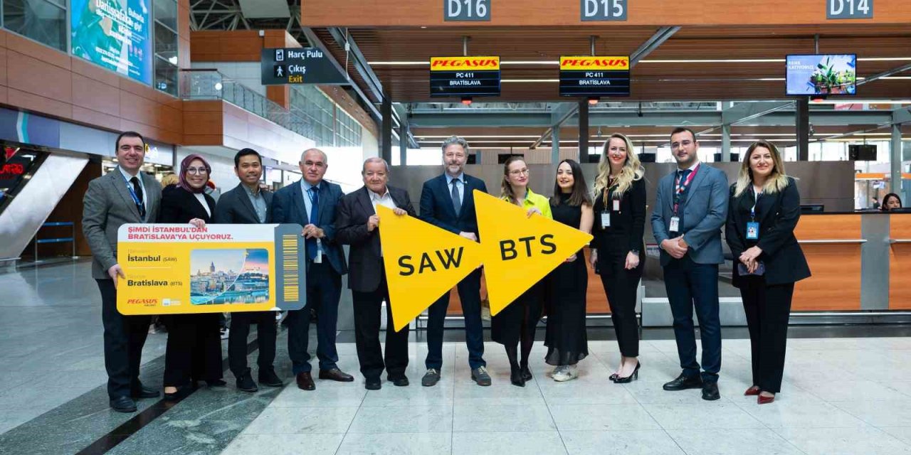 Bratislava İlk Kez Direkt Uçuşla İstanbul’a Bağlandı