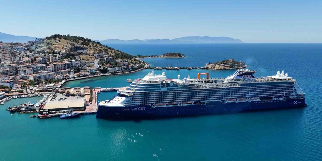 Kuşadası’nda Kruvaziyer Bereketi Yaşanmaya Devam Ediyor