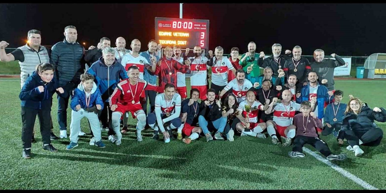 Veteranda Şampiyon Belli Oldu