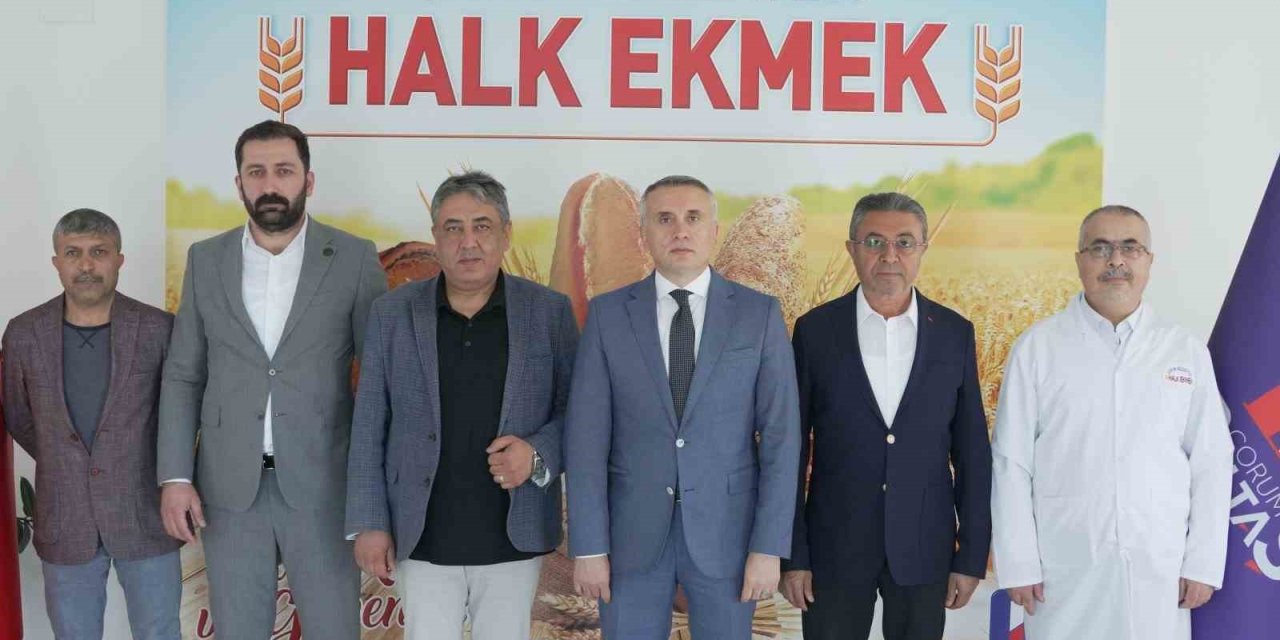 Belediye Meclis Grup Başkanları Halk Ekmek Fabrikası’nı İnceledi