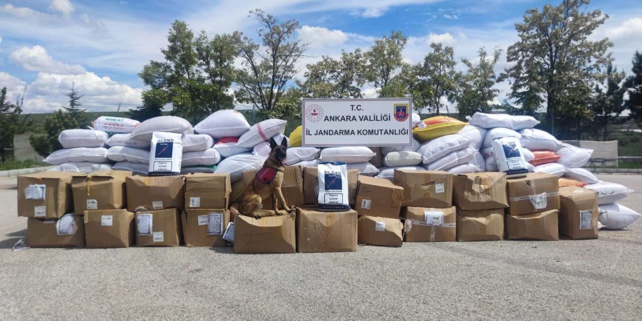Ankara’da 10 Milyon Tl Değerinde Kaçak Tütün Ele Geçirildi