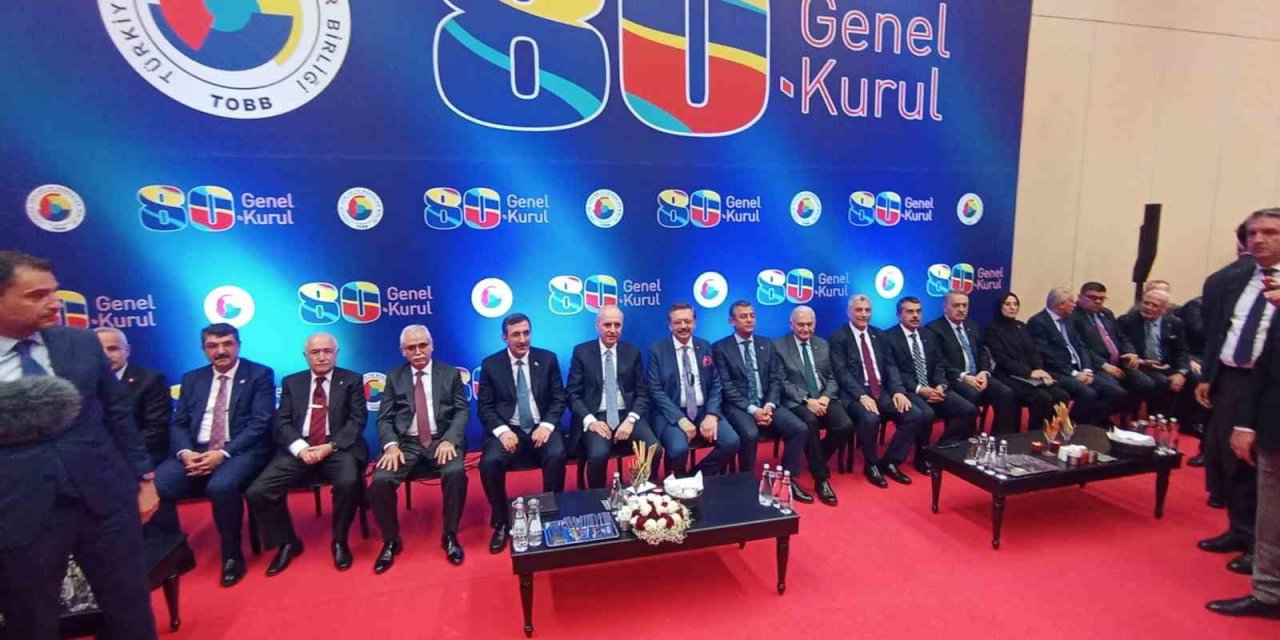 Tobb 80. Genel Kurulu Akşam Yemeği Ato Congresium’da Yapıldı