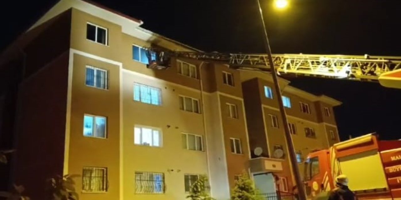 Malatya’da Ev Yangını