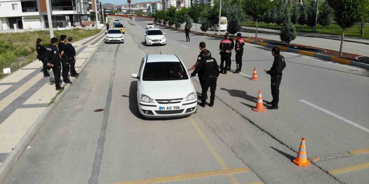 Aksaray Emniyetinden Şok Uygulama