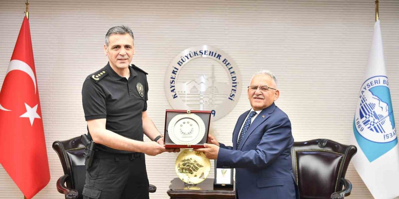 Başkan Büyükkılıç, İl Emniyet Müdürü Aydın’ı Ağırladı