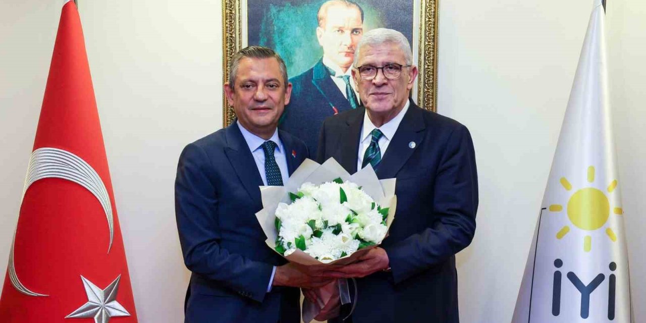 İyi Parti Lideri Dervişoğlu İle Chp Genel Başkanı Özel’in Görüşmesi Başladı