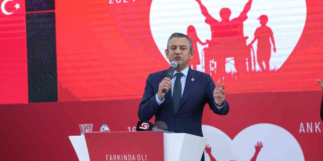 Chp Genel Başkanı Özel: “İktidarımızda Engellilerin Sorunlarıyla Uğraşacak Tek Bir Bakan Olacak, O Bakan Da Engelli Bir Birey Olacak”