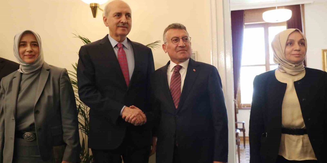 Tbmm Başkanı Kurtulmuş, Ak Parti Grubunu Ziyaret Etti