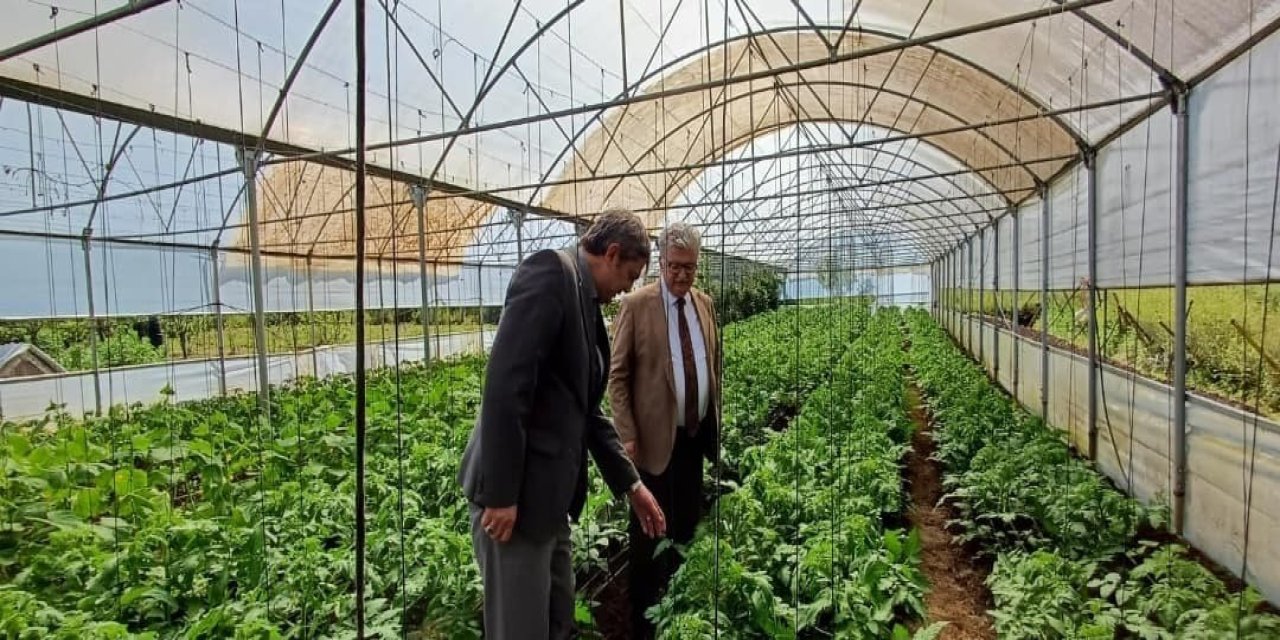 Sahaya İnip Üreticiler İle Bir Araya Geldiler