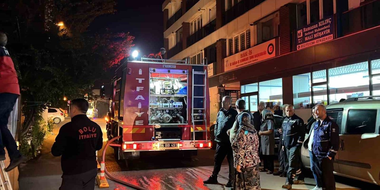 İtfaiyenin Erken Müdahalesi Faciayı Önledi
