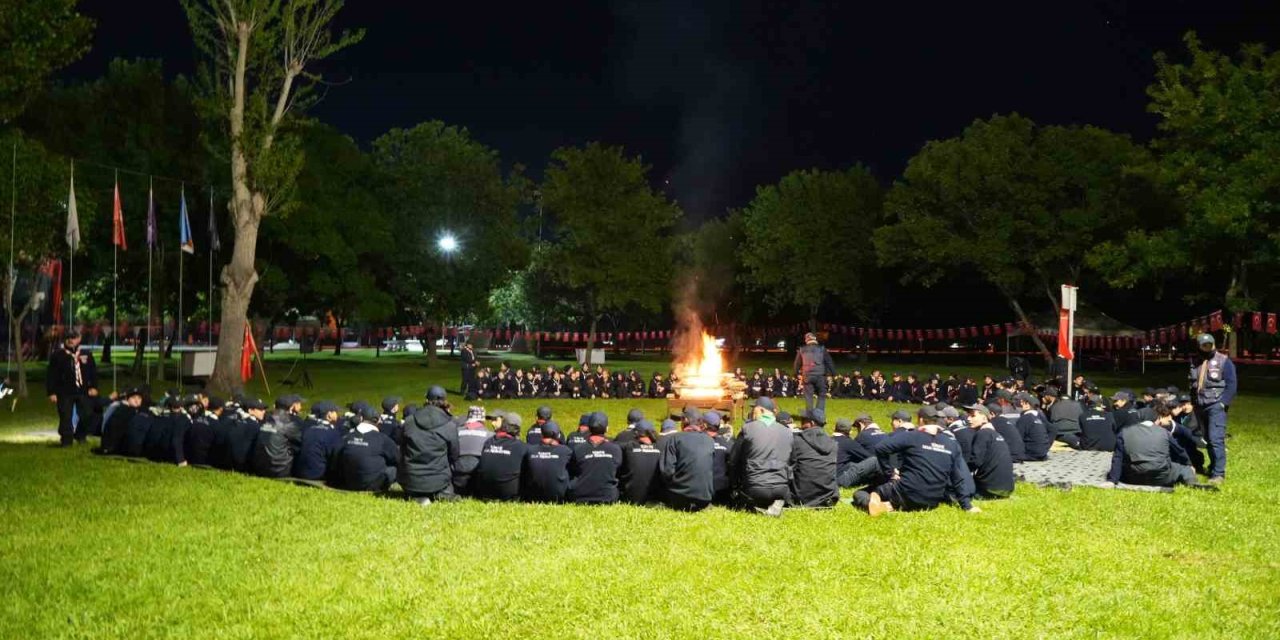 270 İzci Samsun’da Kampa Girdi