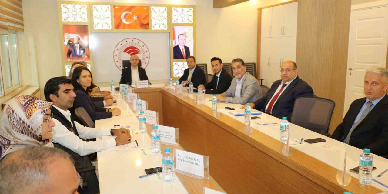 Elazığ’da  Tarımsal Kuraklık Ele Alındı