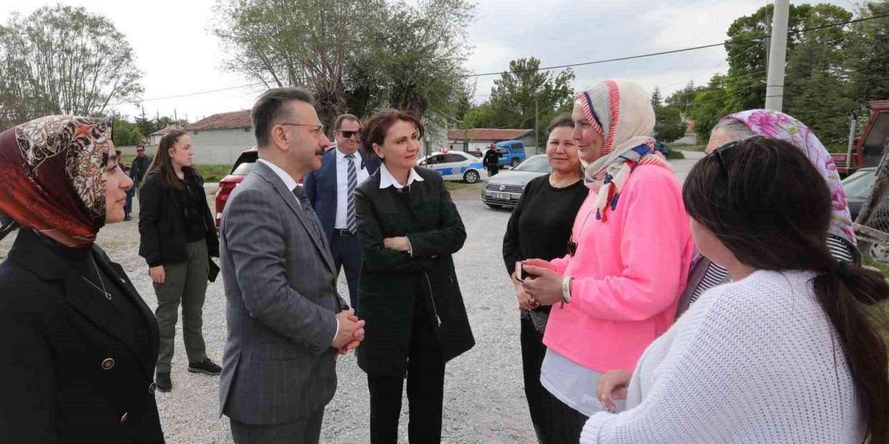 Vali Aksoy, Nesibe Hatun Doğal Yaşam Üretim Merkezi’ni Ziyaret Etti