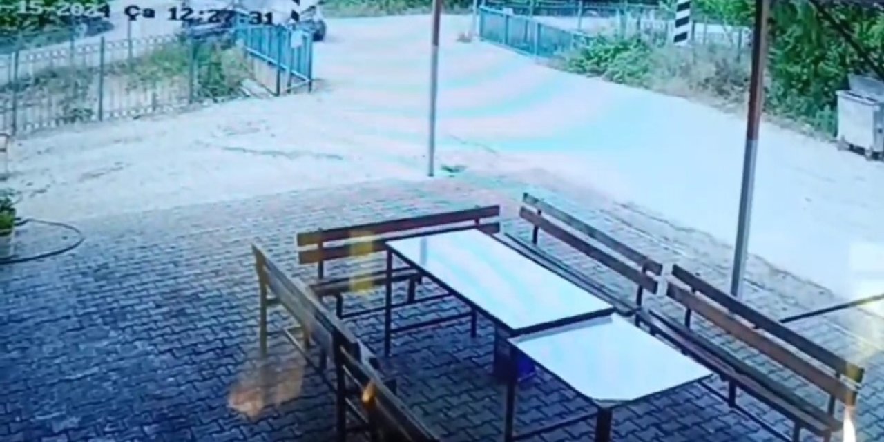 5 Kişinin Yaralandığı Kaza Saniye Saniye Görüntülendi