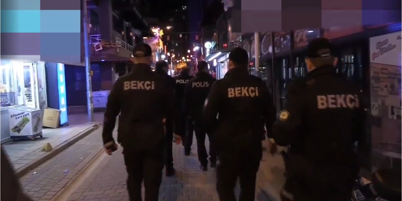 Polis Ekiplerinden Barlar Sokağı’na Yönelik Çalışma