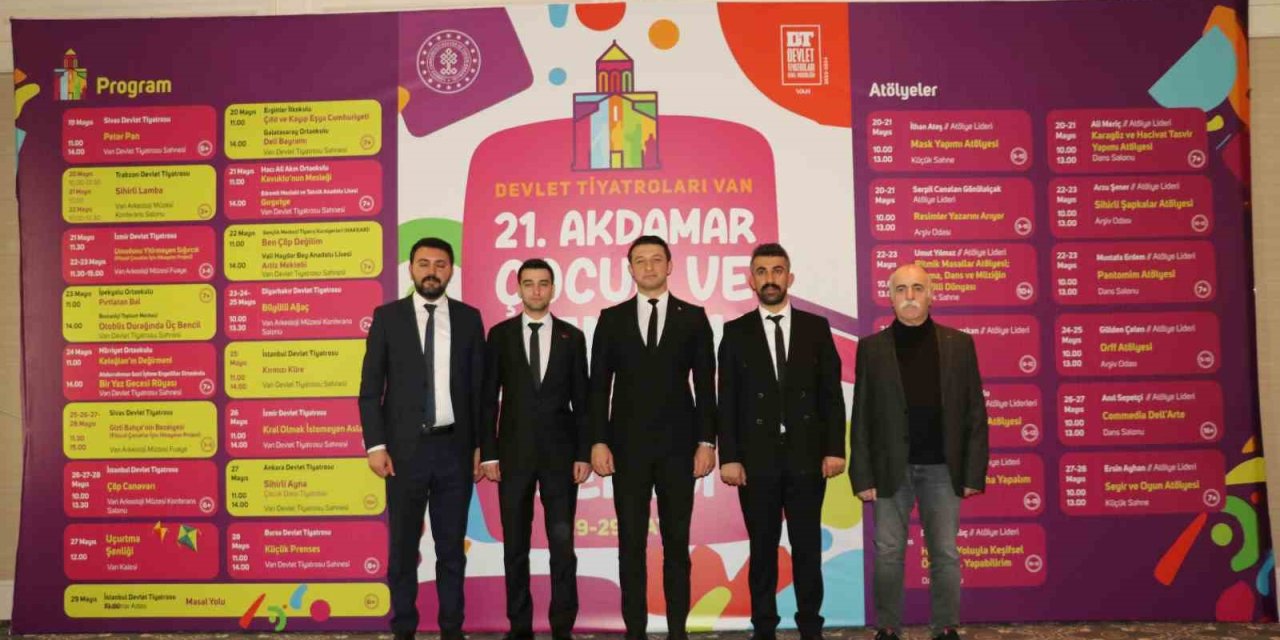 Van Akdamar Çocuk Ve Gençlik Tiyatroları Şenliği Başlıyor