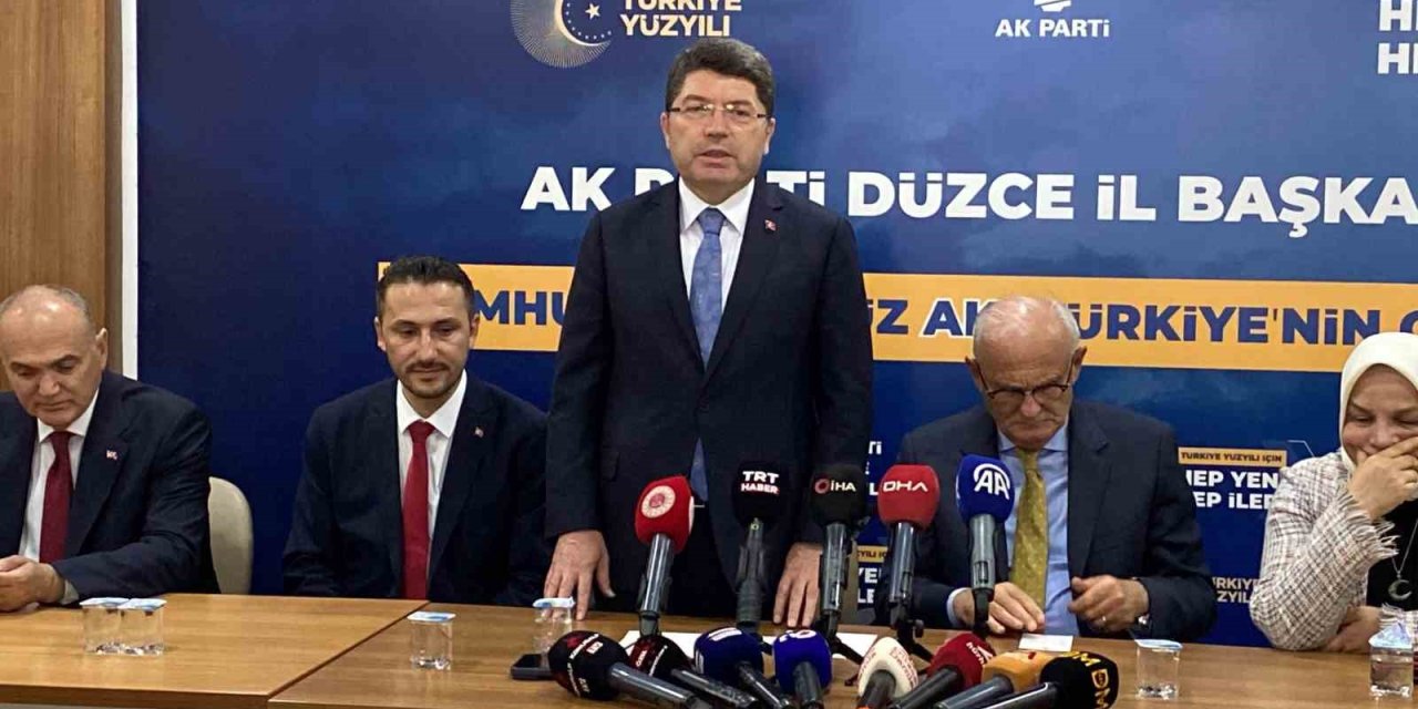 Bakan Tunç’tan Yeni Anayasa Açıklaması: