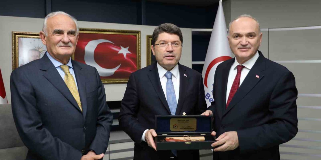 Başkan Özlü, Tunç Ve Yılmaz’ı Ağırladı