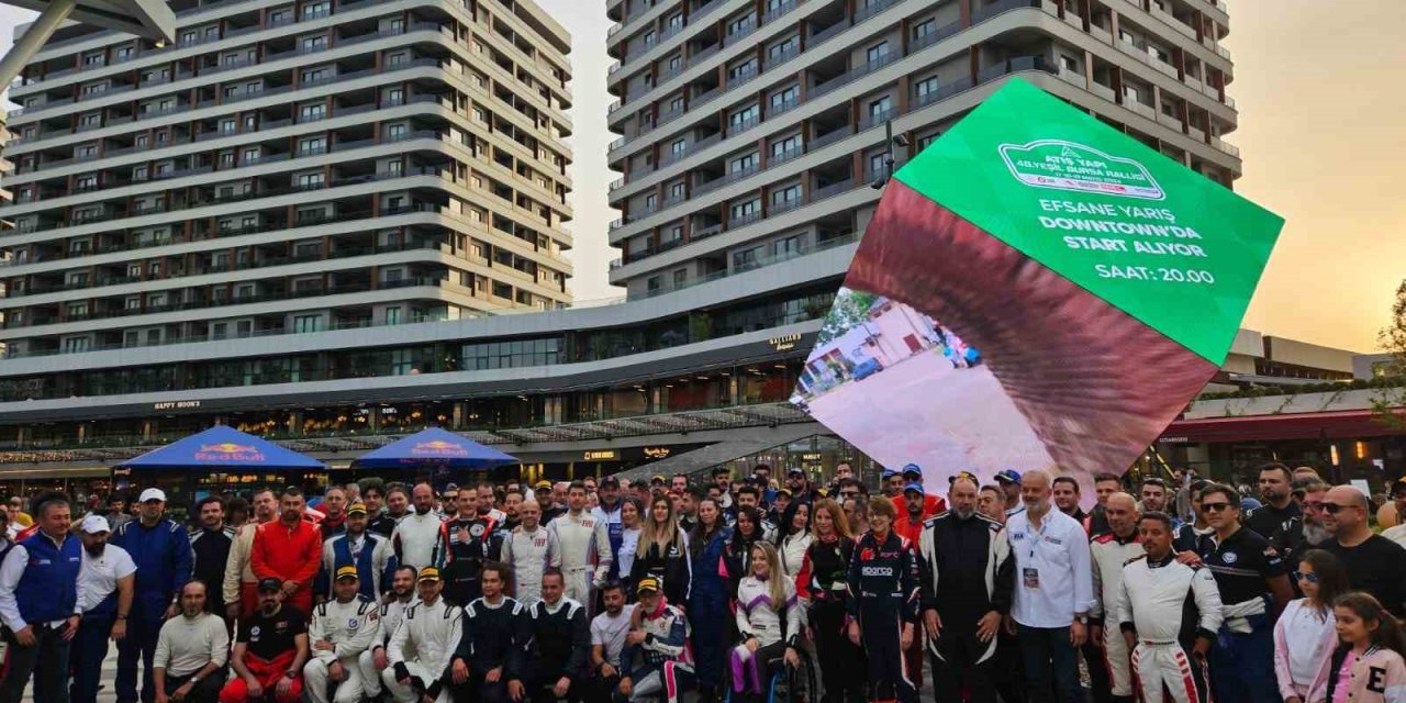 48. Yeşil Bursa Rallisi İçin Seremonik Start Verildi