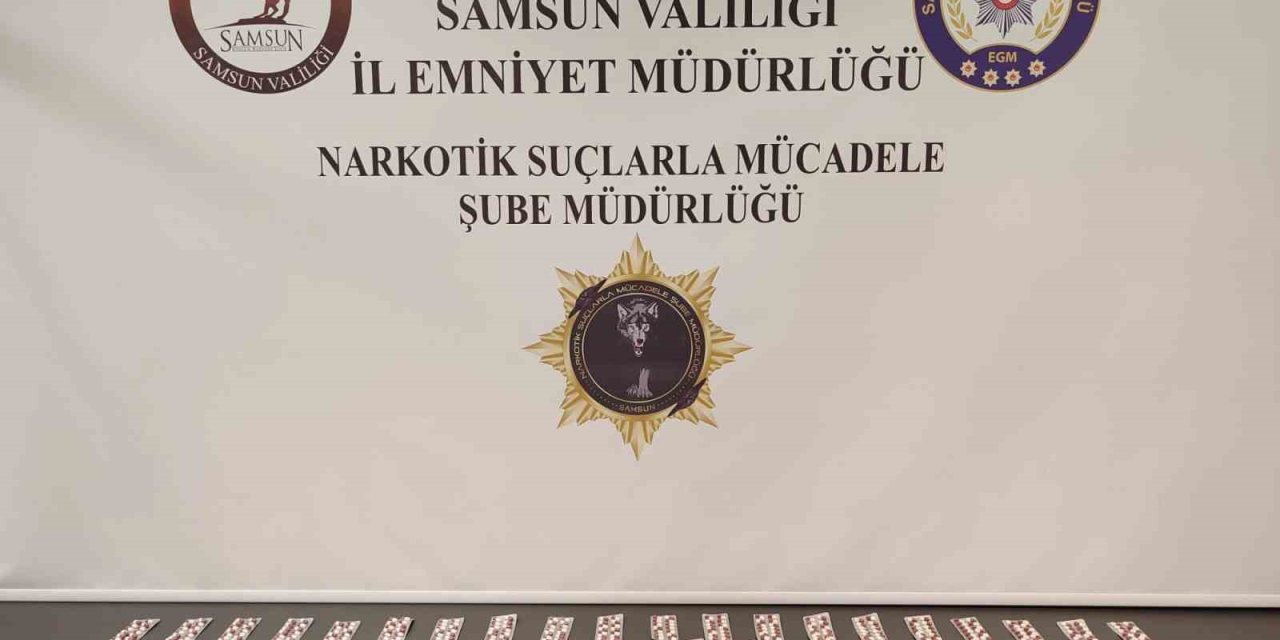 Samsun’da Bin 766 Adet Sentetik Ecza Ele Geçirildi