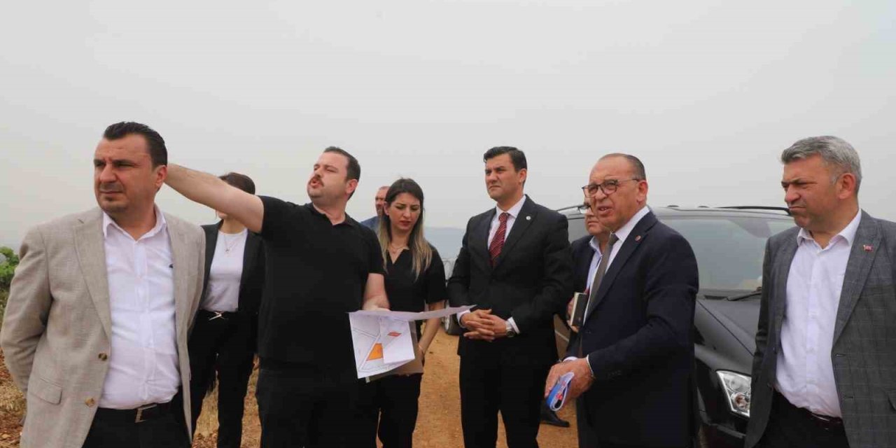 Başkan Zeyrek Ve Akın’dan Turgutlu’da İnceleme Turu