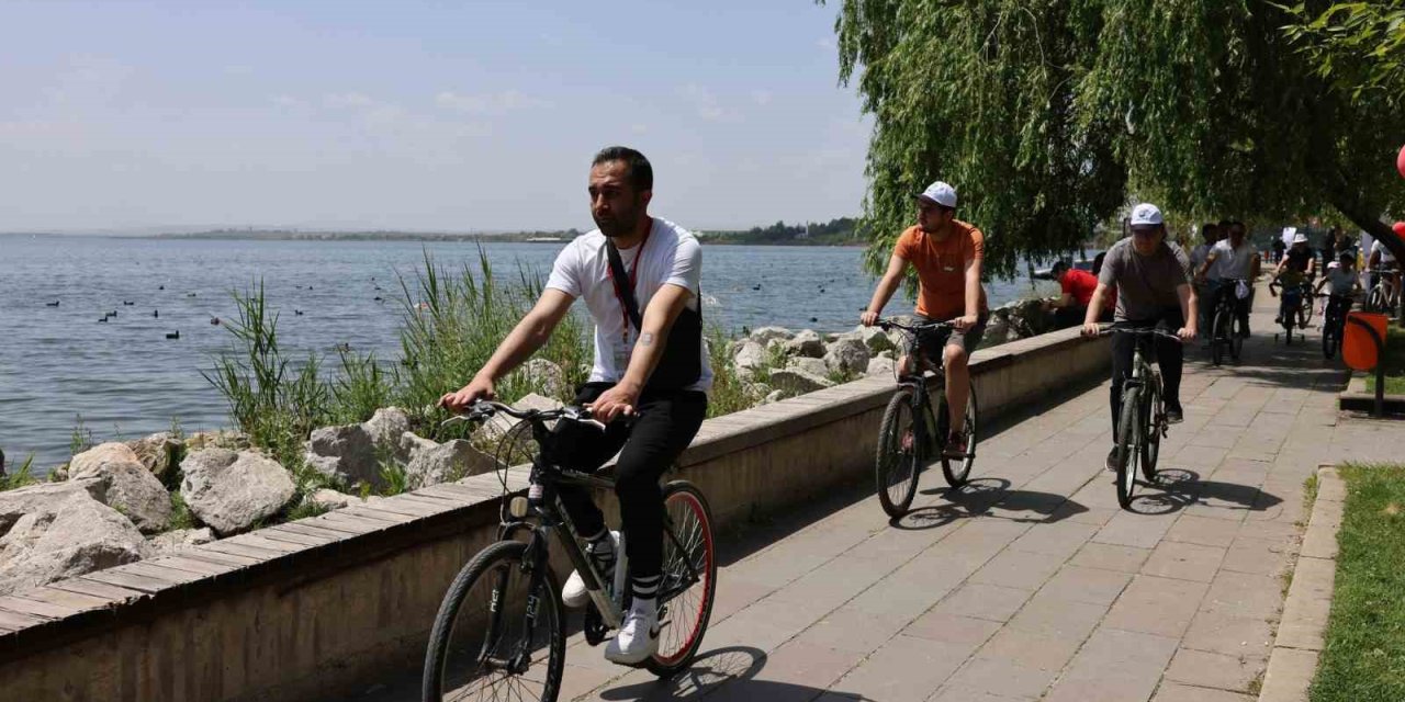 Gölbaşı’nda Pedallar Sağlıklı Yaşam İçin Çevrildi