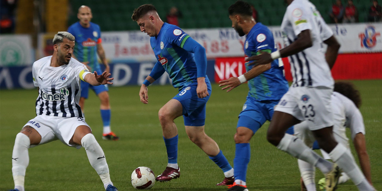 Çaykur Rizespor'dan Golsüz Sezon Vedası!