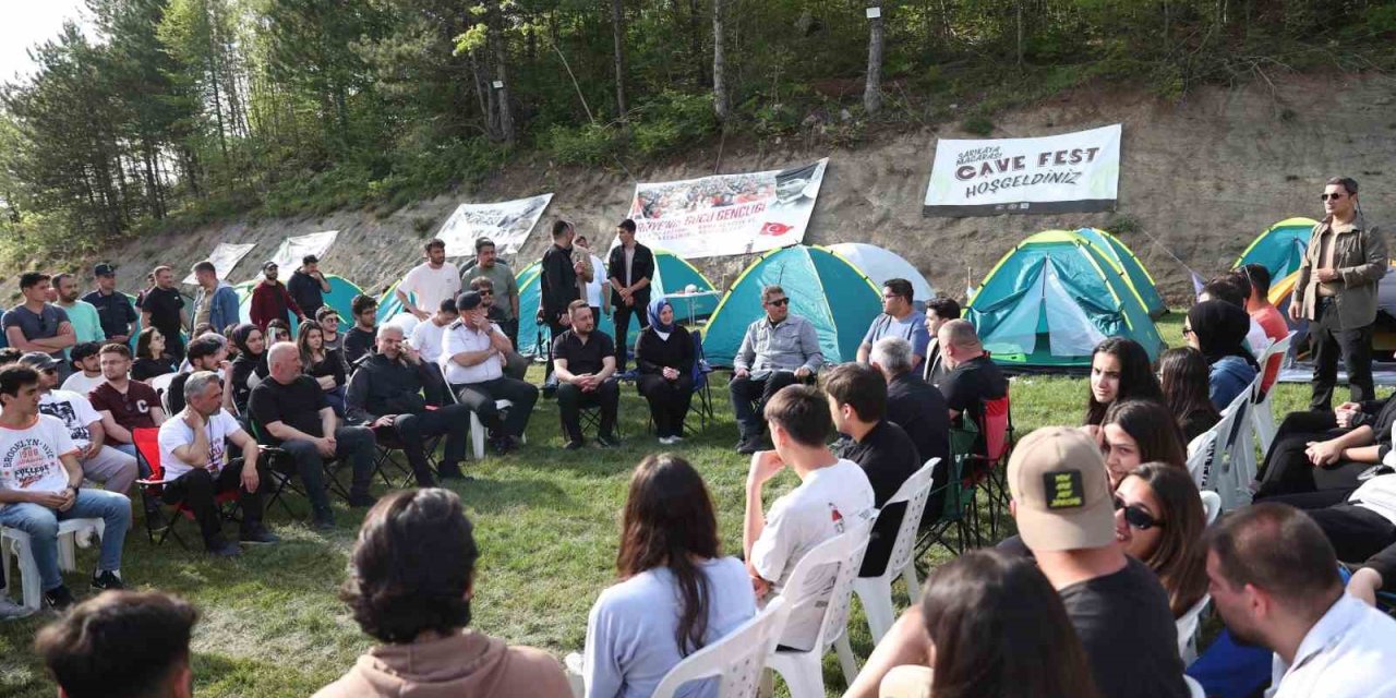 Gençler Mağara Festivalinde Buluştu
