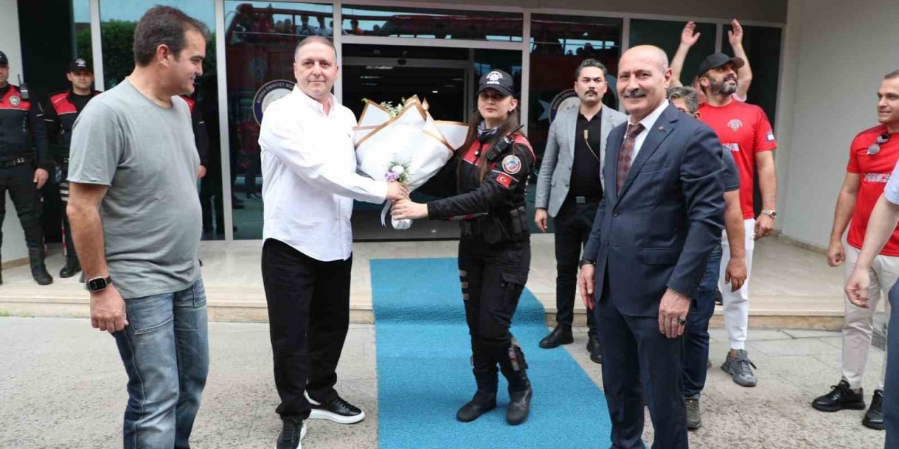 Emniyet Spor Kulübü’nden İl Emniyet Müdürlüğü Ziyareti