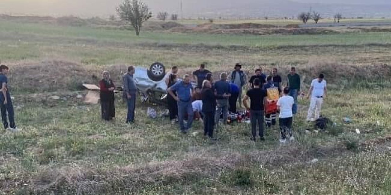 Antalya’da Otomobil Takla Attı: 2 Ölü, 3 Yaralı