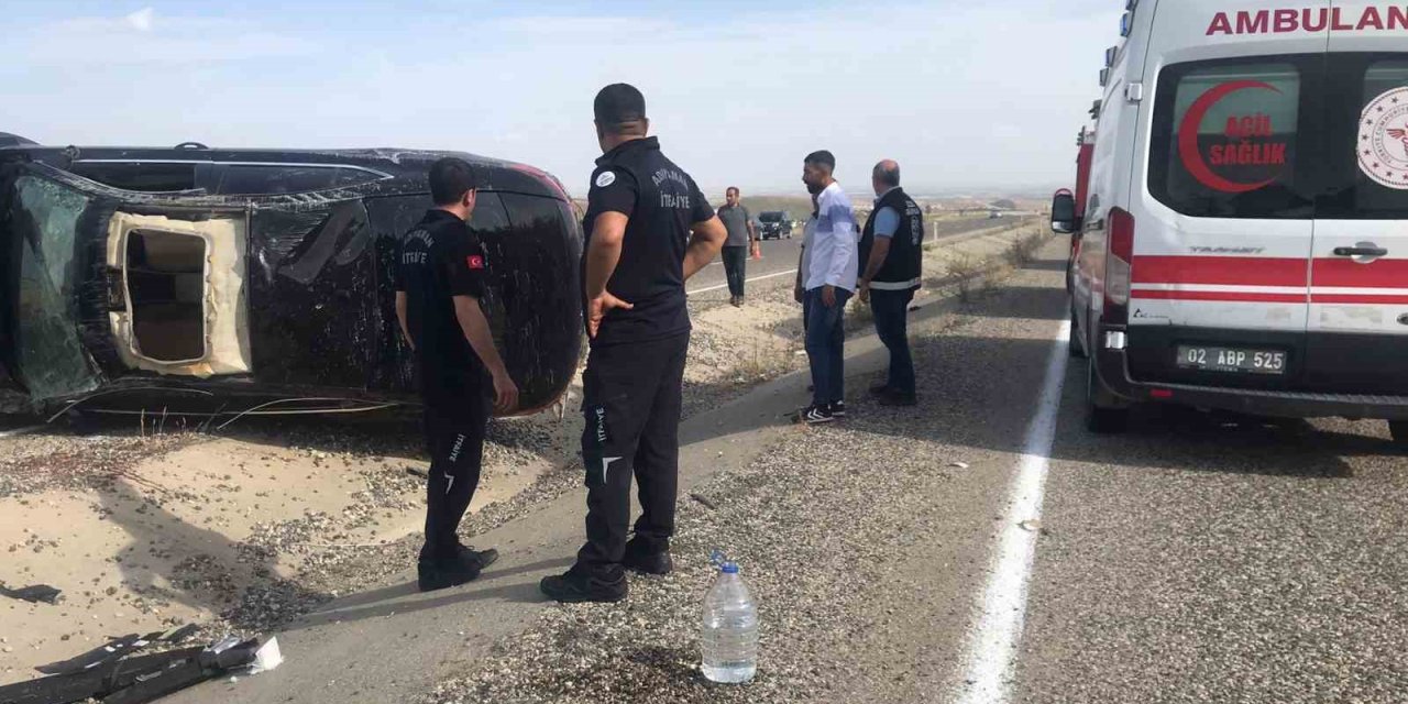 Belediye Meclis Üyeleri Kaza Yaptı: 4 Yaralı