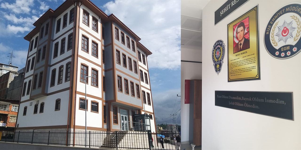 Rize Pazar'a Yeni Emniyet Binası Kazandırıldı!