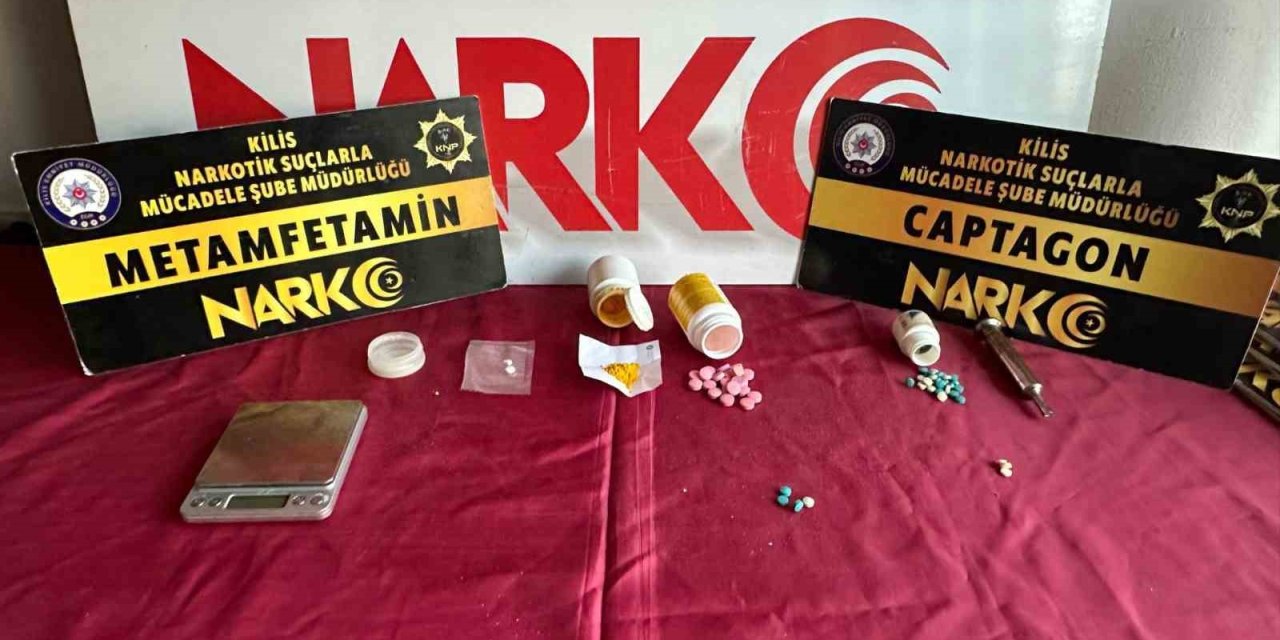 Kilis’te Son Bir Haftada Yapılan Uyuşturucu Operasyonlarında 13 Şüpheli Gözaltına Alındı