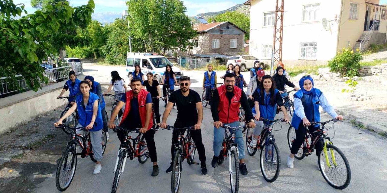 Çemişgezek’te Bisiklet Turu Etkinliği