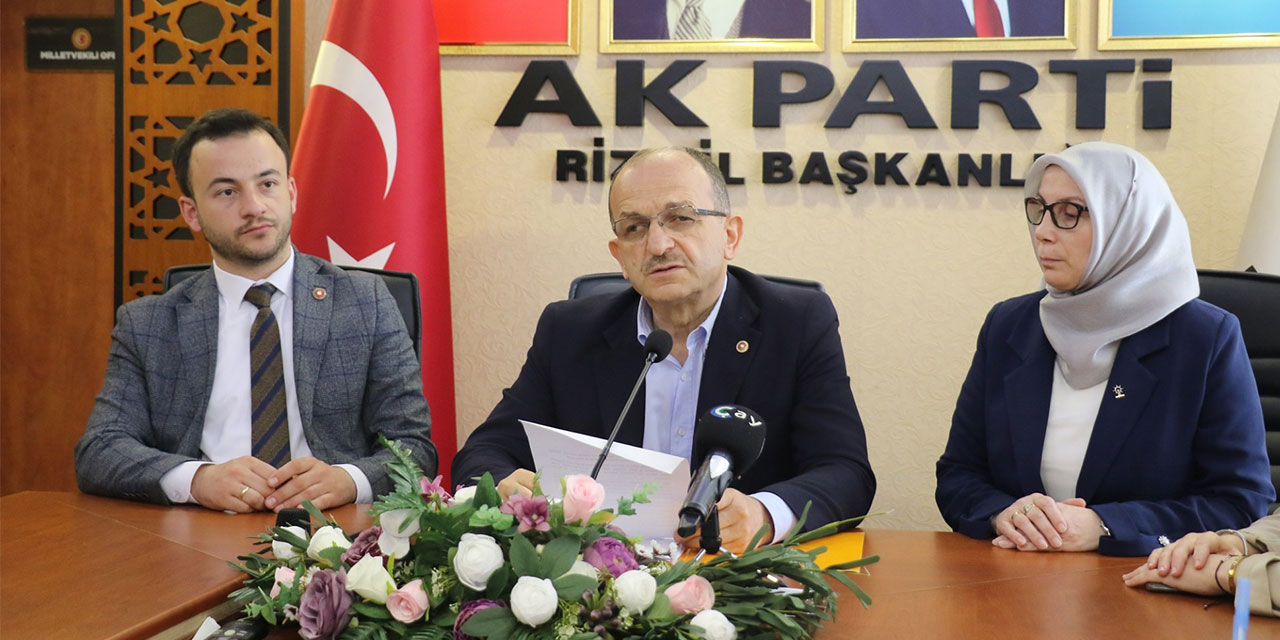 AK Parti Rize İl Başkanı Hikmet Ayar: "Rize İl Başkanlığı görevimizden affımızı istedik"