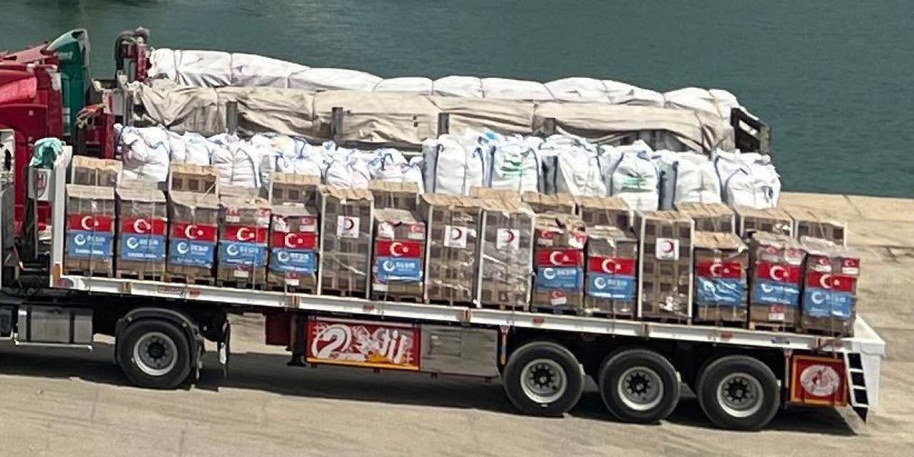 Beşir Derneği’nden Gazze’ye 600 Ton İnsanî Yardım