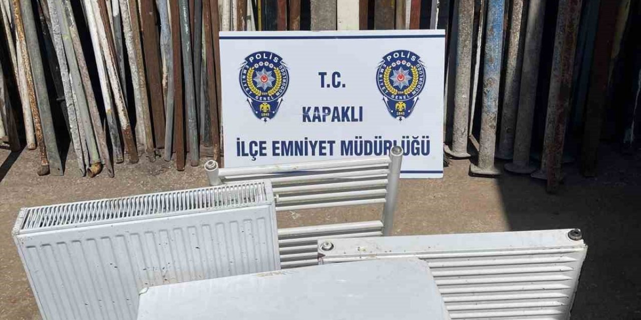 Kapaklı’da Kalorifer Peteği Hırsızı Yakalandı