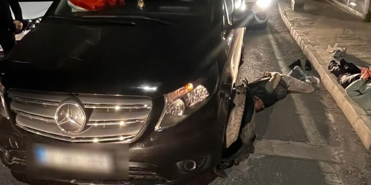 Dur İhtarına Uymayan Lüks Araçta Kaçak Göçmen Yakalandı