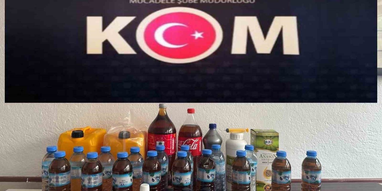 Polisten Kaçak Alkol Operasyonu