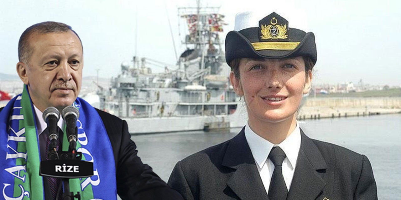 Cumhurbaşkanı Erdoğan, Hemşehrisi olan TSK'nın ilk kadın amirali Gökçen Fırat'ı tebrik etti